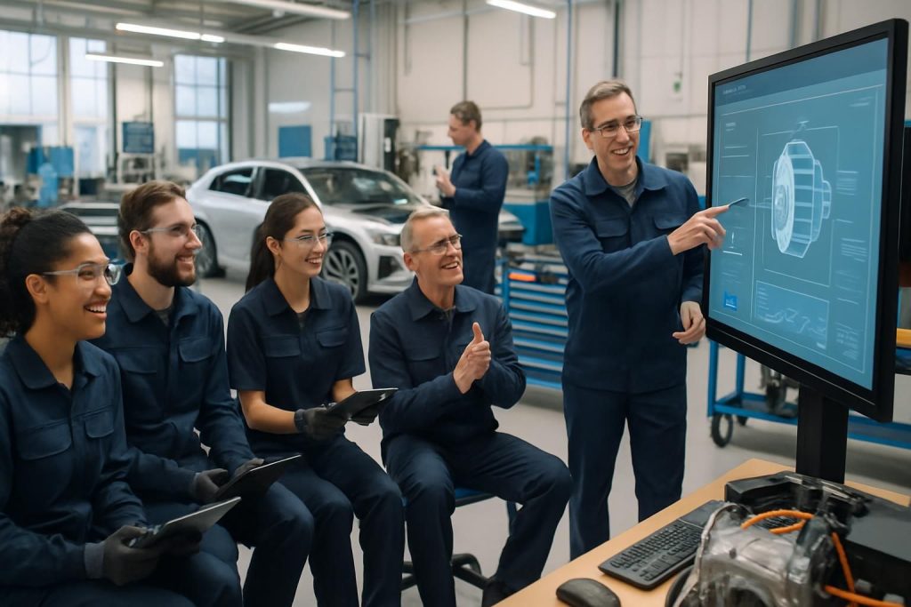 découvrez un programme ambitieux visant à former entre 40 000 et 45 000 salariés afin de transformer les métiers de l’automobile et répondre aux défis de demain.