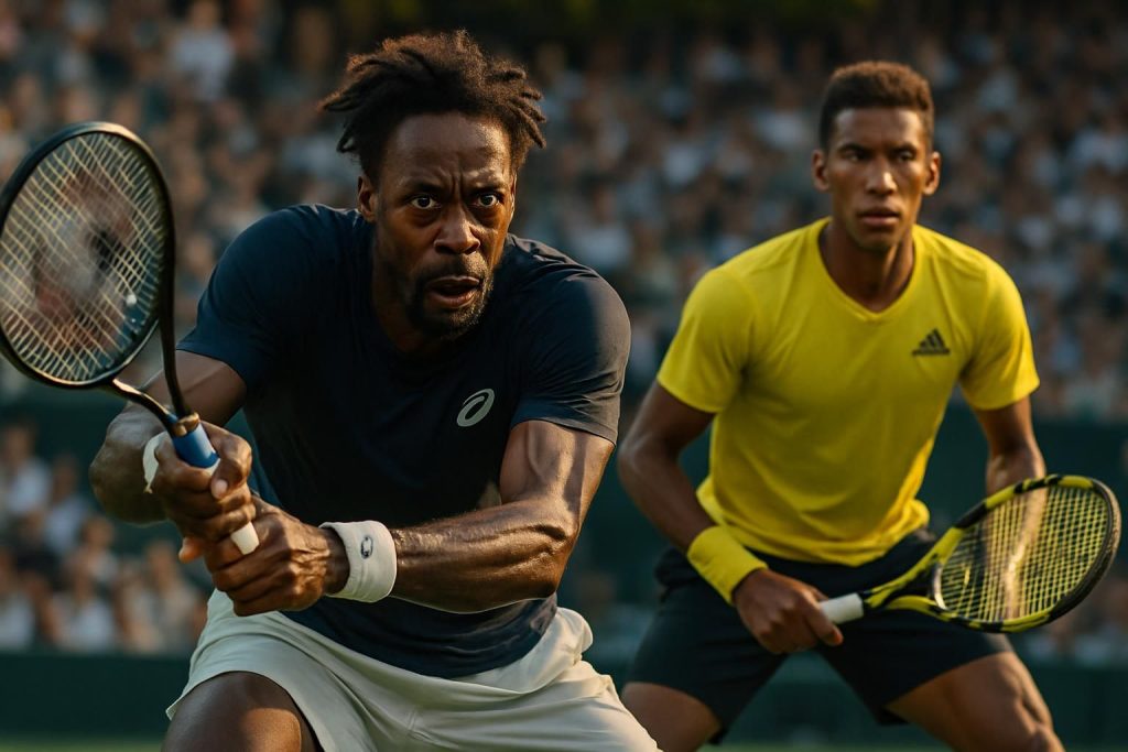 découvrez le combat intense entre gaël monfils et félix auger-aliassime, où monfils, en outsider, promet de puiser des ressources insoupçonnées pour décrocher la victoire.