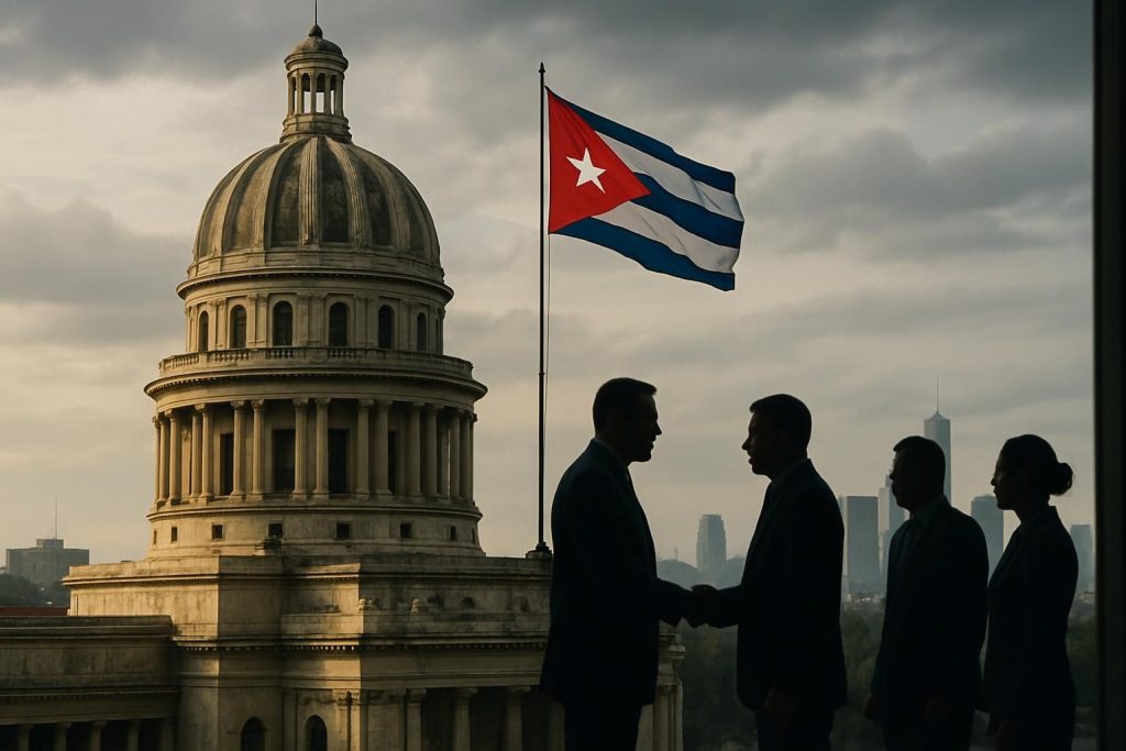 analyse géopolitique : comment le régime cubain utilise ses négociations avec washington pour prévenir un effondrement économique et politique.