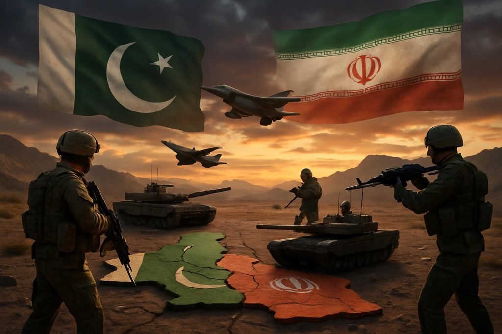 analyse des enjeux géopolitiques entre le pakistan et l'iran et les conséquences potentielles d'un conflit sur la stabilité et la sécurité de la région.