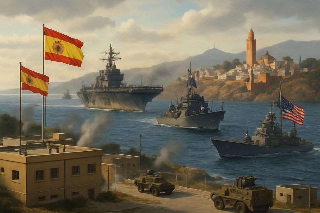 analyse des tensions géopolitiques liées aux bases militaires entre l’espagne et les états-unis, et comment cette situation représente une opportunité stratégique majeure pour le maroc.