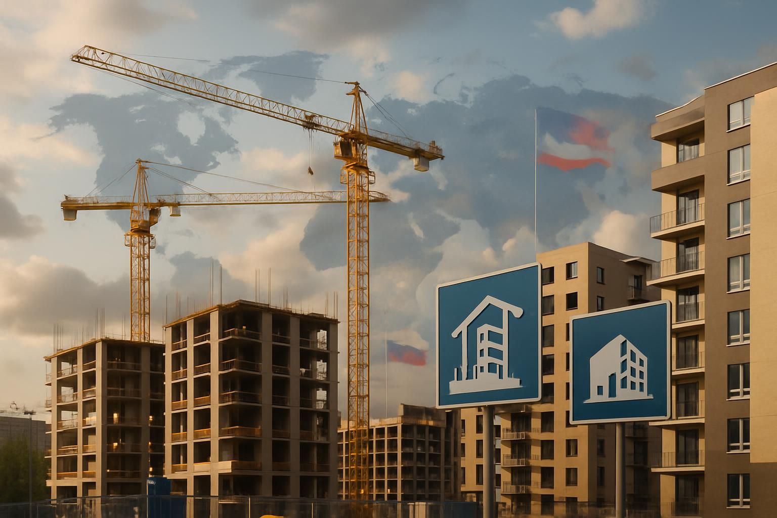 Immobilier neuf : les permis de construire reprennent timidement, mais les mises en chantier stagnent tandis que la géopolitique pourrait influencer le marché