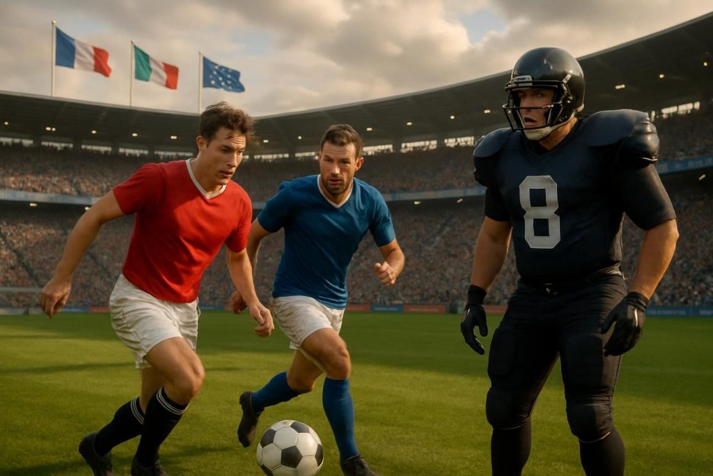 découvrez pourquoi je refuse que le football traditionnel se transforme en football américain, en défendant l'essence et les valeurs du sport original.