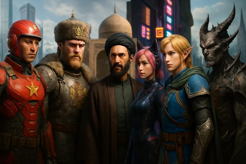 explorez comment les jeux vidéo intègrent les enjeux géopolitiques contemporains en adaptant héros et vilains aux contextes de la chine, russie, iran, japon et des univers imaginaires, entre fiction et réalité.