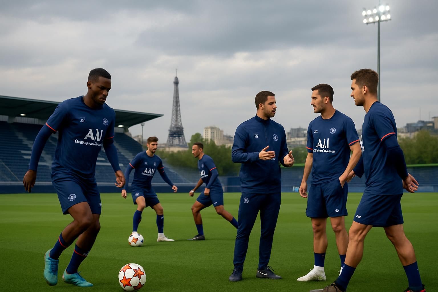 avant son huitième de finale contre chelsea, le psg affiche une sérénité remarquable et promet de jouer son football habituel pour décrocher la victoire.