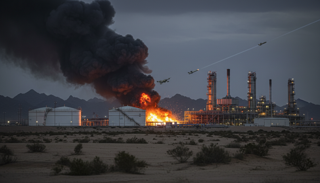 découvrez comment l'iran intensifie ses attaques ciblées contre les installations pétrolières stratégiques de la région, impactant la sécurité énergétique et les relations géopolitiques.