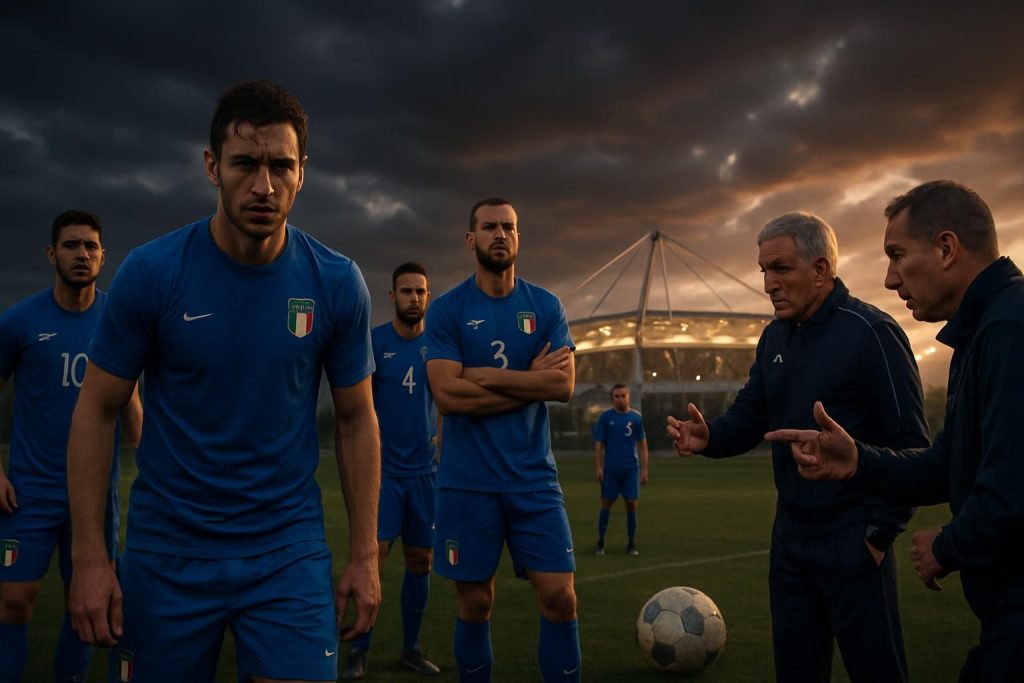 la squadra azzurra, après des échecs face à la suède en 2017 et à la macédoine du nord en 2022, est plus déterminée que jamais à se qualifier pour la coupe du monde en franchissant les barrages.