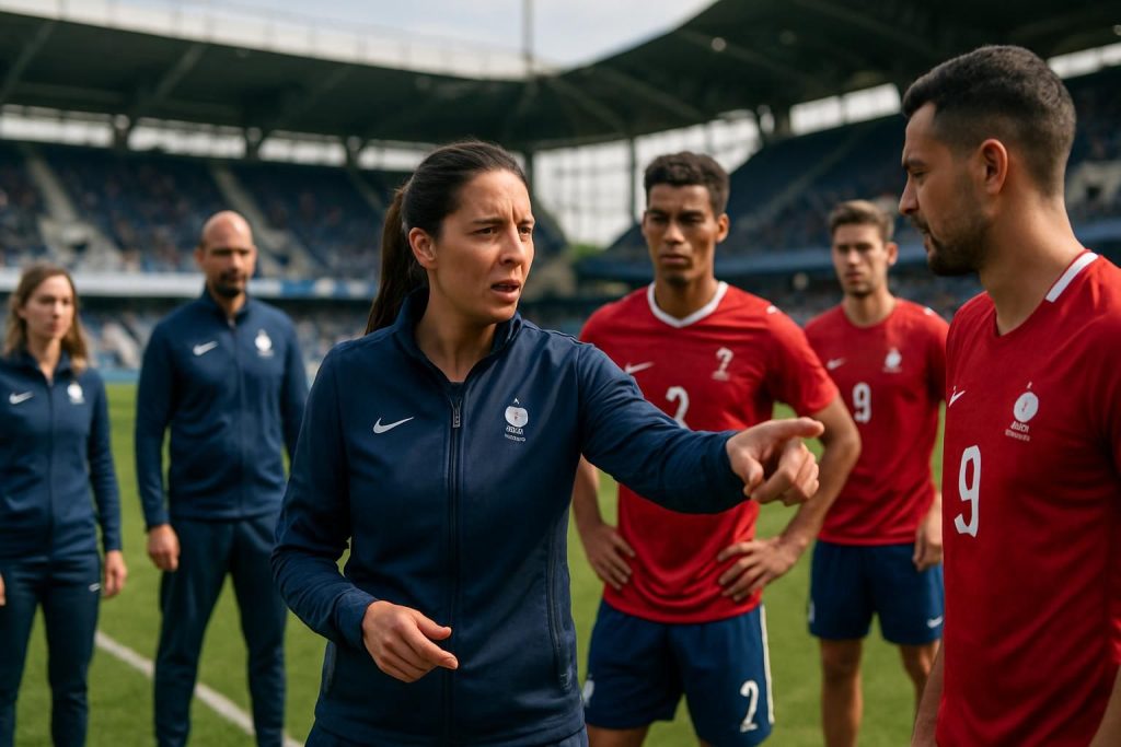 découvrez la nouvelle règle de la fifa qui exige la présence d'au moins une femme en tant que sélectionneuse ou adjointe dans chaque équipe nationale, une avancée majeure pour l'égalité dans le football.