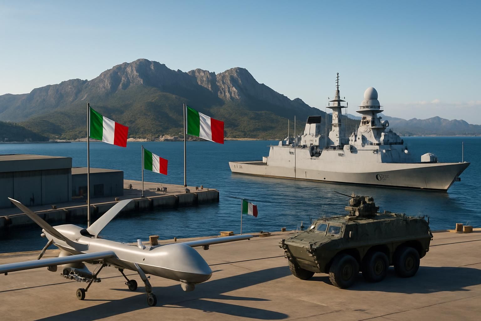 La Sardaigne au cœur de la compétition italienne en armement