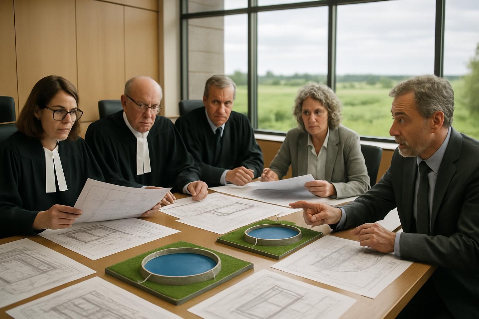 La justice examine la faisabilité de nouveaux projets de mégabassines