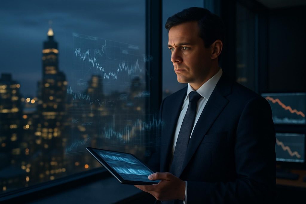 découvrez l’avertissement crucial de l’analyste visionnaire de 2008 sur les risques financiers imminents liés à l’intelligence artificielle, un potentiel nouveau tremblement de terre pour l’économie mondiale.