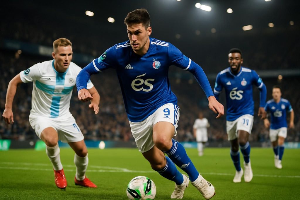 découvrez le chef-d'œuvre de joaquin panichelli, un enchaînement décisif qui offre l'avantage à strasbourg face à rijeka en ligue de conférence.