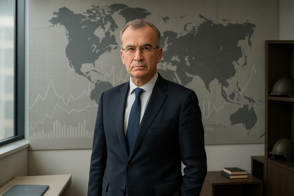 le gouverneur de la banque de france écarte l'idée d'une économie de guerre, tout en insistant sur l'importance de renforcer les expertises géopolitiques et de défense au sein de la bce.