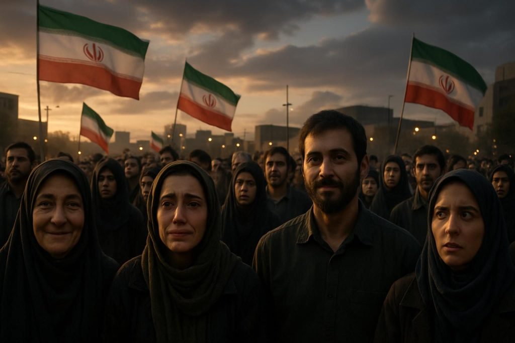 découvrez l'émotion complexe mêlant joie et angoisse qui saisit une grande partie du peuple iranien suite à la disparition du guide suprême, reflet d'un moment historique et bouleversant.