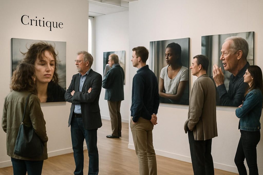 découvrez comment l'esprit critique s'exprime en expositions photographiques, capturant l'instant présent avec profondeur et sensibilité.