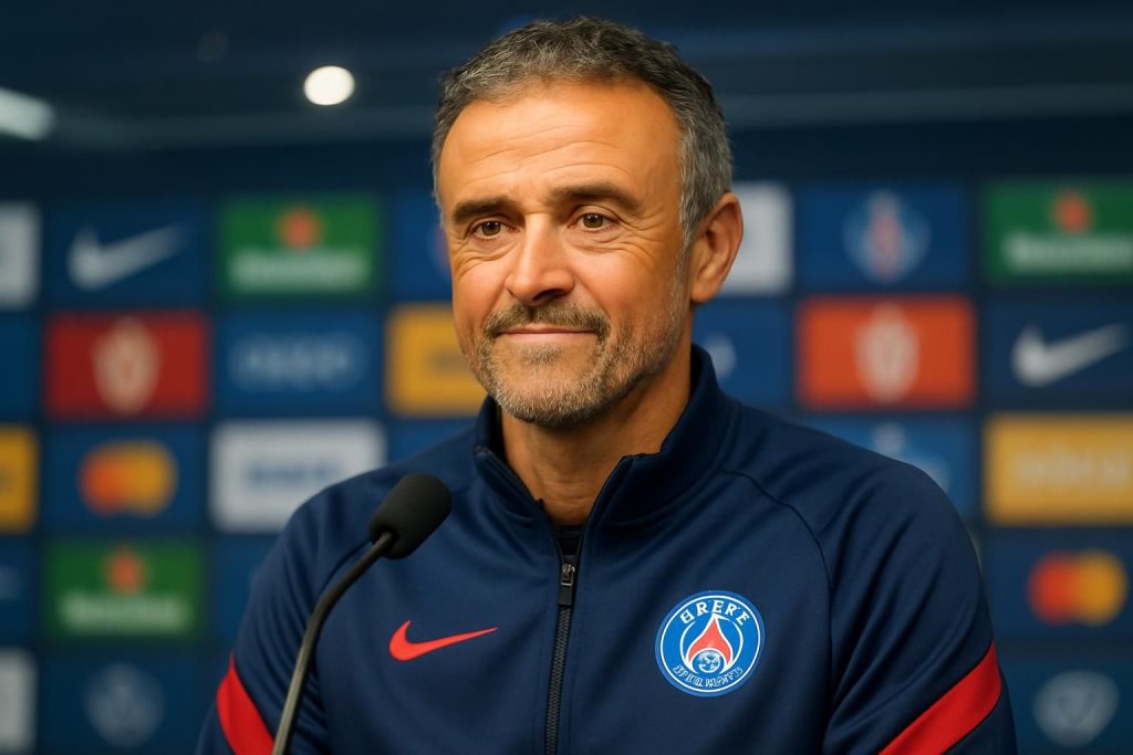 luis enrique souligne la bonne forme physique de son équipe avant le match contre monaco, assurant une préparation optimale pour affronter l'adversaire.