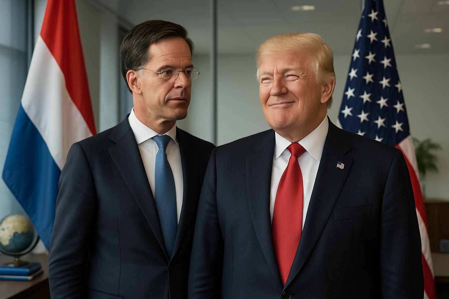 Mark Rutte soutient fermement Donald Trump : « Les actions du président sont déterminantes »
