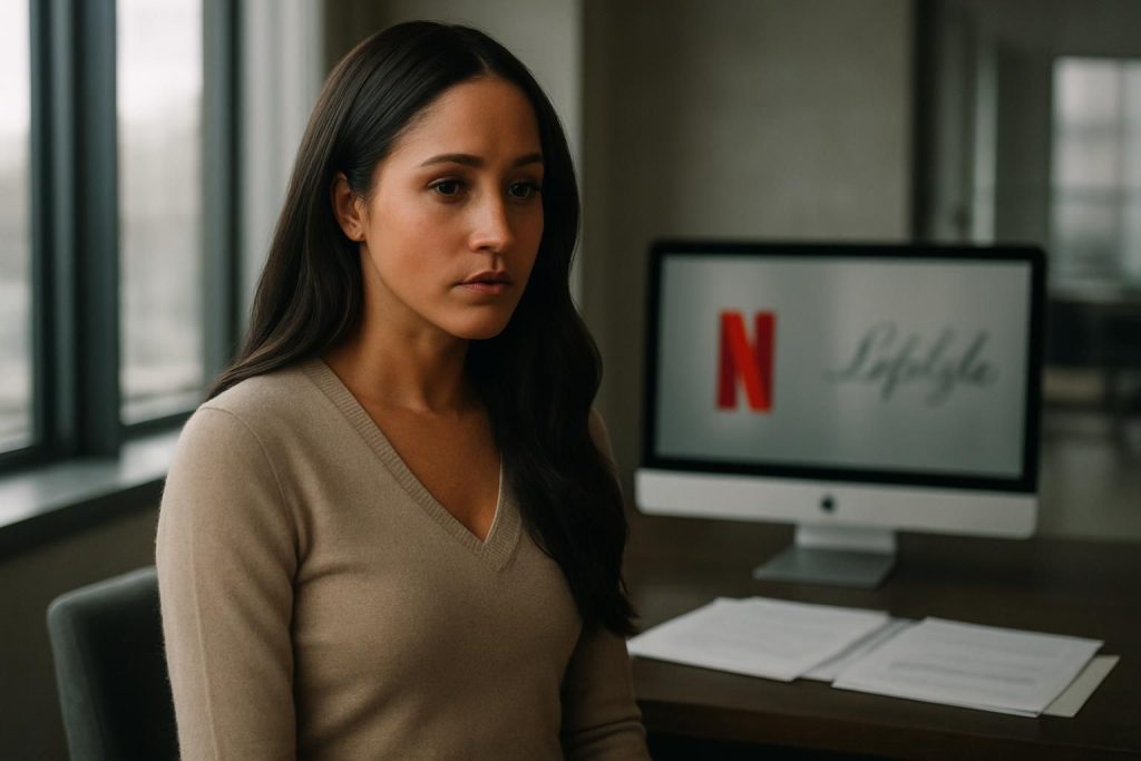 meghan markle et netflix annoncent l'arrêt de leur collaboration sur leur marque lifestyle, suite aux nombreuses critiques rencontrées.