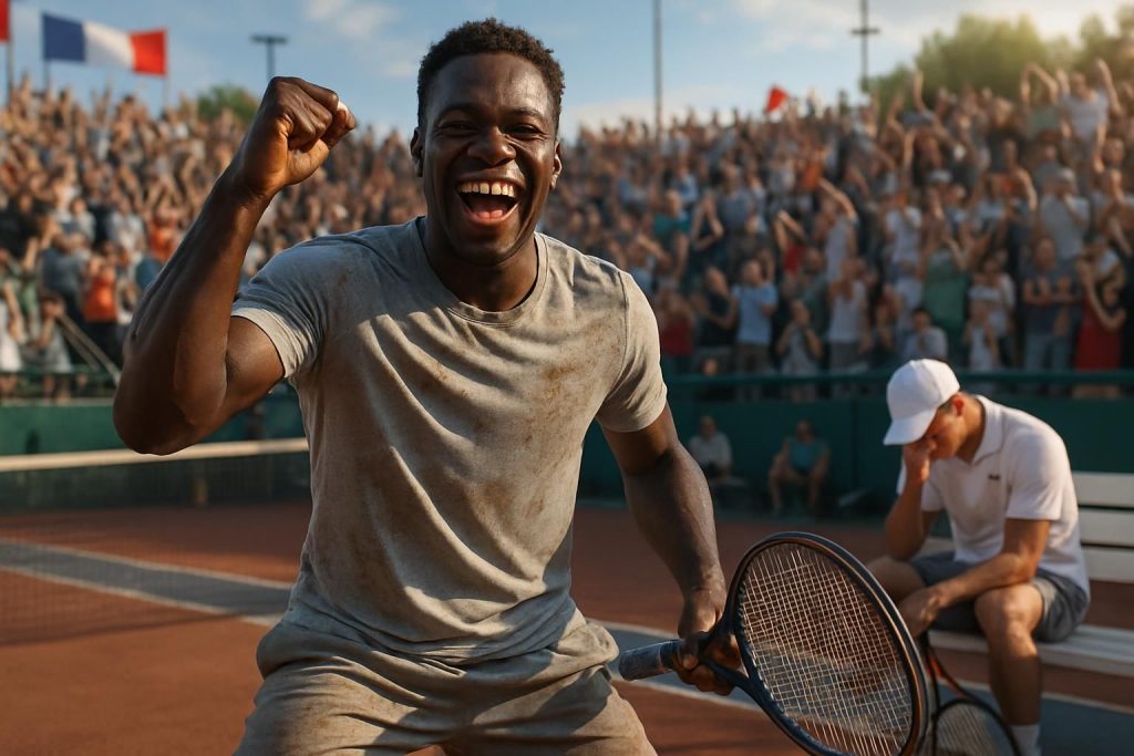 moïse kouame se qualifie pour les quarts de finale du challenger de thionville, tandis que kei nishikori est éliminé de la compétition.