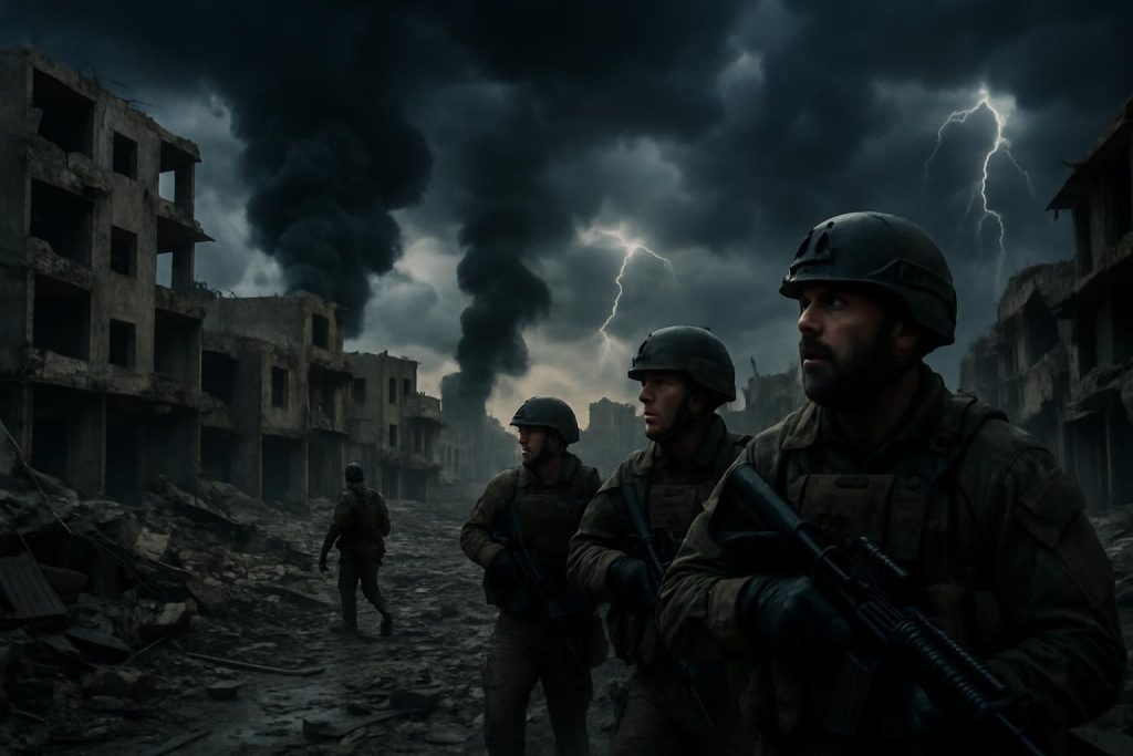 analyse approfondie des trois semaines de conflit intense au moyen-orient et les risques grandissants d'une escalade imminente.