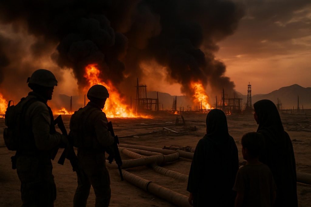 analyse des tensions internationales au moyen-orient, où le pétrole demeure un enjeu central influençant la géopolitique et les crises régionales.