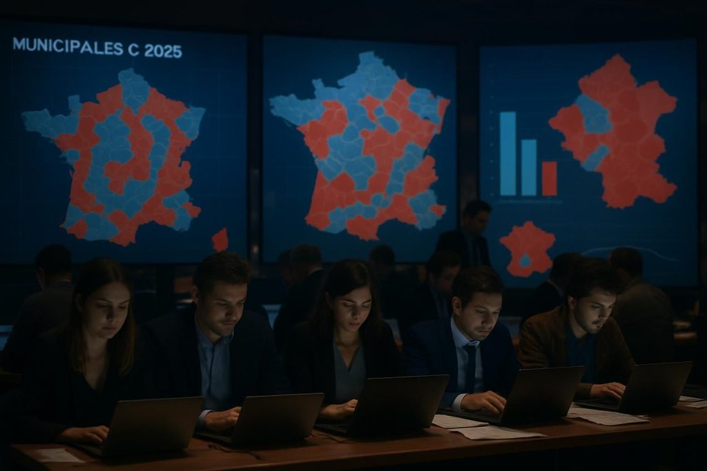 analyse complète de la soirée électorale des municipales 2026 : réélections majeures, revers pour le rassemblement national et taux de participation au scrutin.