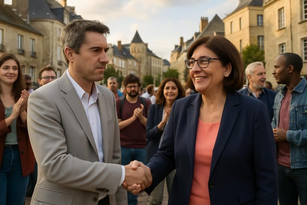lors des municipales 2026, françois ruffin soutient marietta karamanli au mans, renforçant l'alliance stratégique pour le parti socialiste en sarthe.