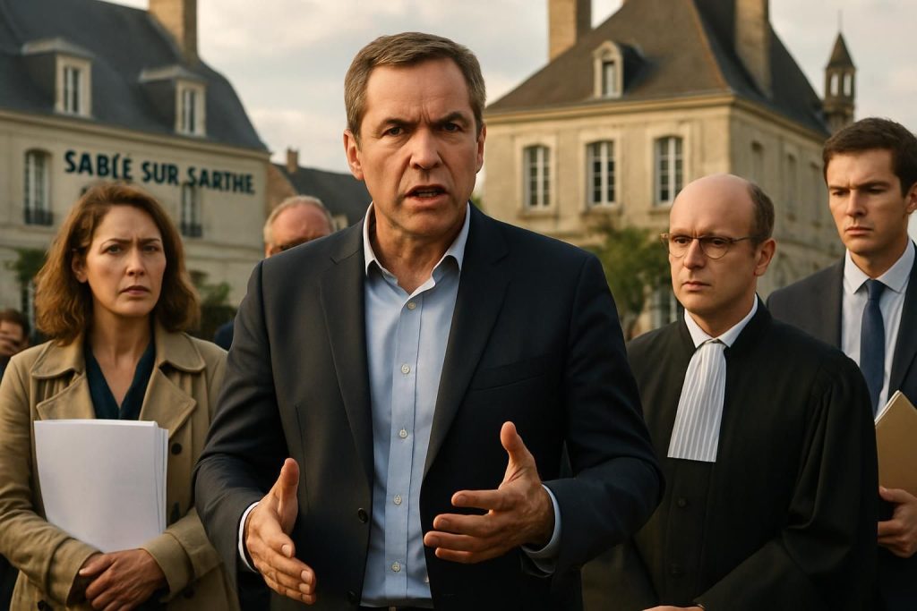 municipales 2026 à sablé-sur-sarthe : benoît nicolardot, candidat divers droite, lance une procédure judiciaire dans la campagne électorale.