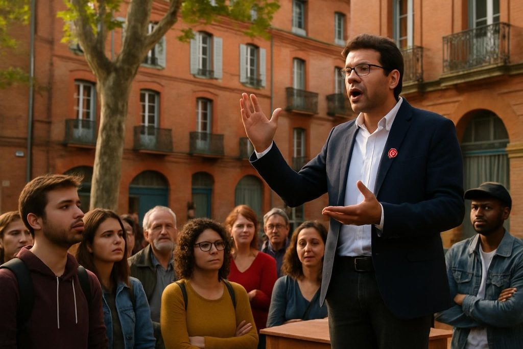 découvrez comment le candidat lfi aux municipales de toulouse met en avant une dynamique forte d'engagement citoyen et de responsabilité pour transformer la ville.