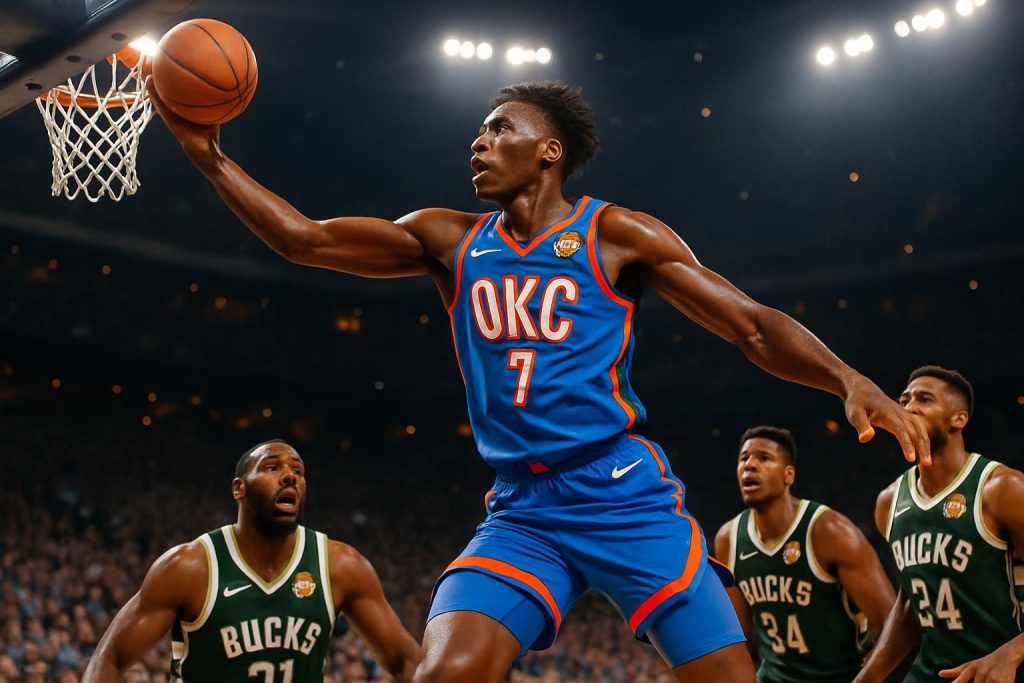 revivez la nuit mémorable en nba où ousmane dieng a égalé son record de points lors du match intense contre les milwaukee bucks. un exploit à ne pas manquer pour les fans de basketball !