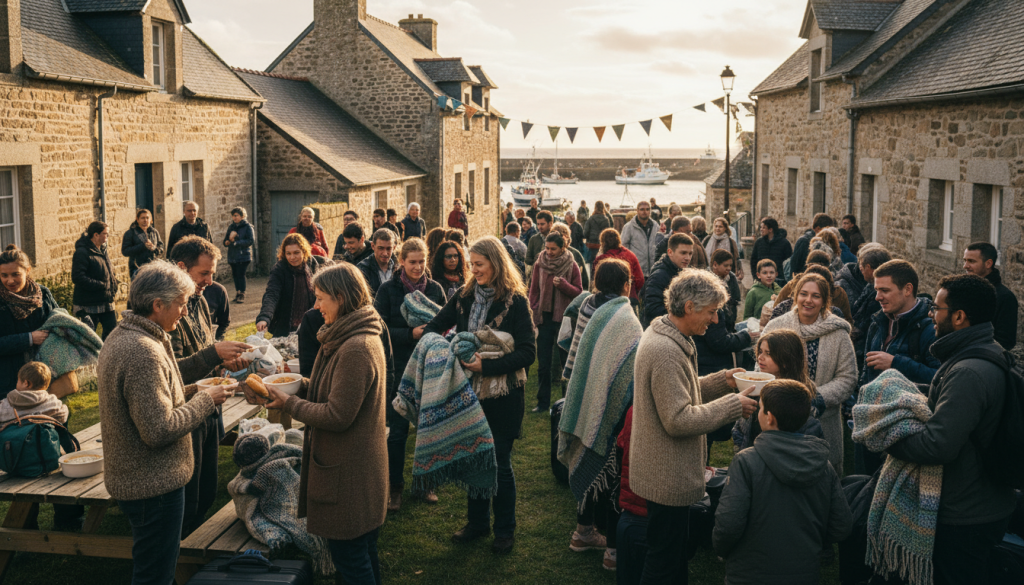 pont-l'abbé célèbre dix ans d'engagement humanitaire avec accueil migrants pays bigouden, une décennie de solidarité et d'aide aux migrants.