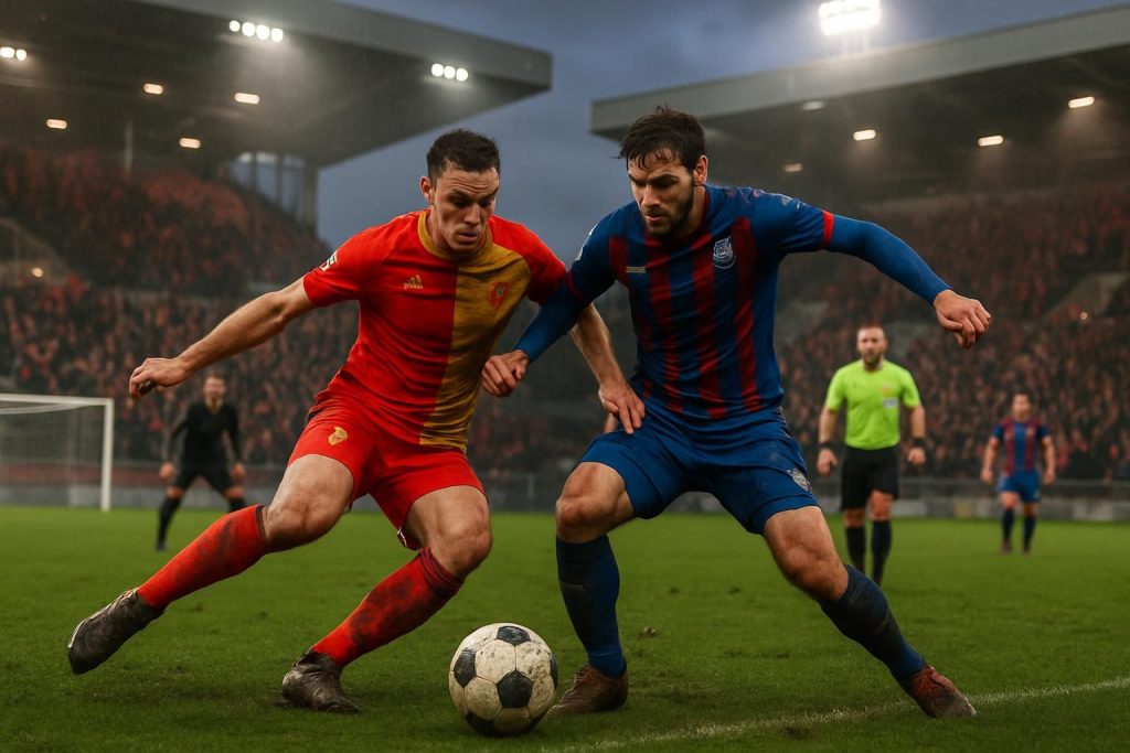 revivez le duel intense entre rouen et caen en national, une rencontre électrique qui s'est soldée par un match nul dans les dernières minutes.
