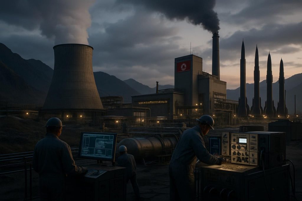 la corée du nord accélère rapidement son programme nucléaire en réponse aux frappes contre l'iran, intensifiant les tensions internationales.