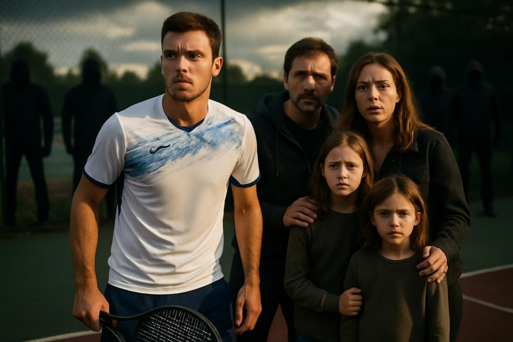 découvrez comment matteo martineau et sa famille font face à de sérieuses menaces après sa victoire au challenger de cherbourg, un triomphe marqué par des enjeux inattendus.