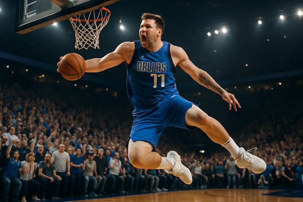 découvrez l'exploit inédit de doncic, un événement jamais vu depuis chamberlain, qui révolutionne le basketball en défiant toutes les lois du jeu.