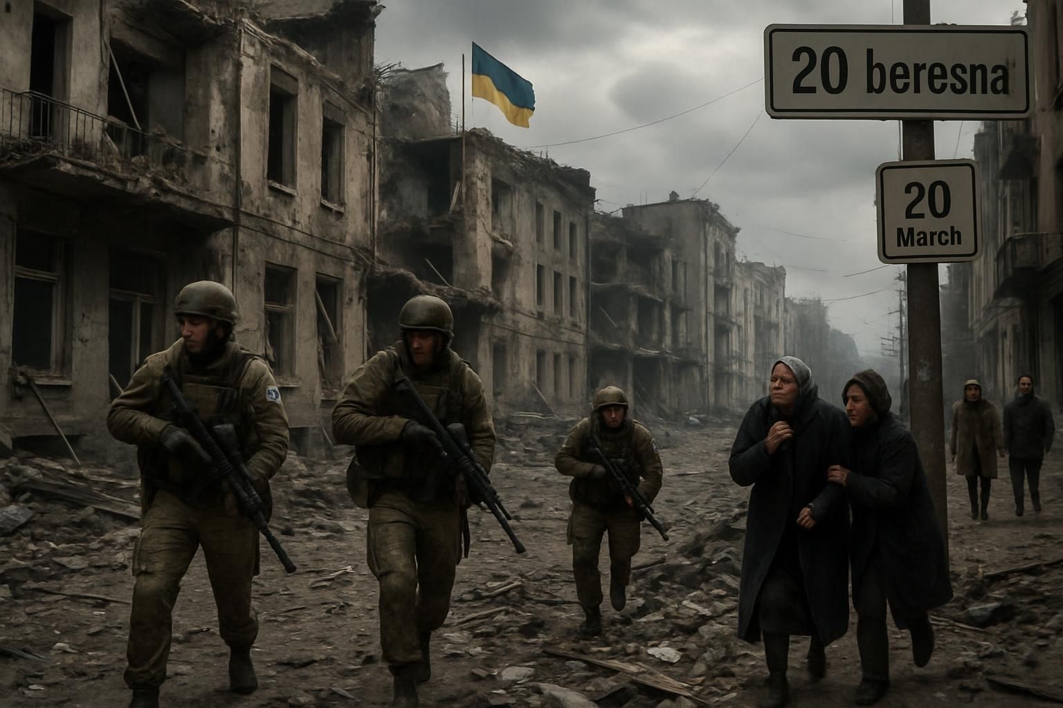 suivez en direct les dernières actualités et informations sur la guerre entre la russie et l'ukraine du vendredi 20 mars, avec des reports exclusifs depuis l'ukraine.