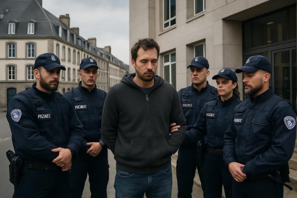 à brest, un homme condamné à quatre ans de prison après avoir agressé six policiers, affirmant qu'il ne voulait pas faire de mal.