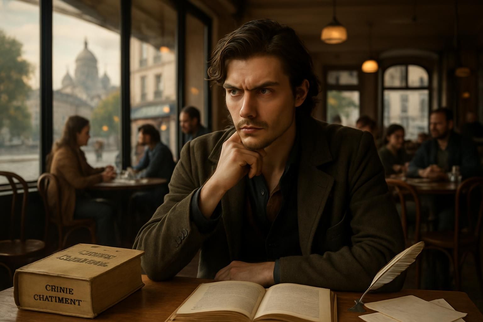 découvrez « crime et châtiment » revisité avec passion et liberté à la huchette à paris, une adaptation vibrante du chef-d'œuvre de dostoïevski qui mêle intensité dramatique et modernité.