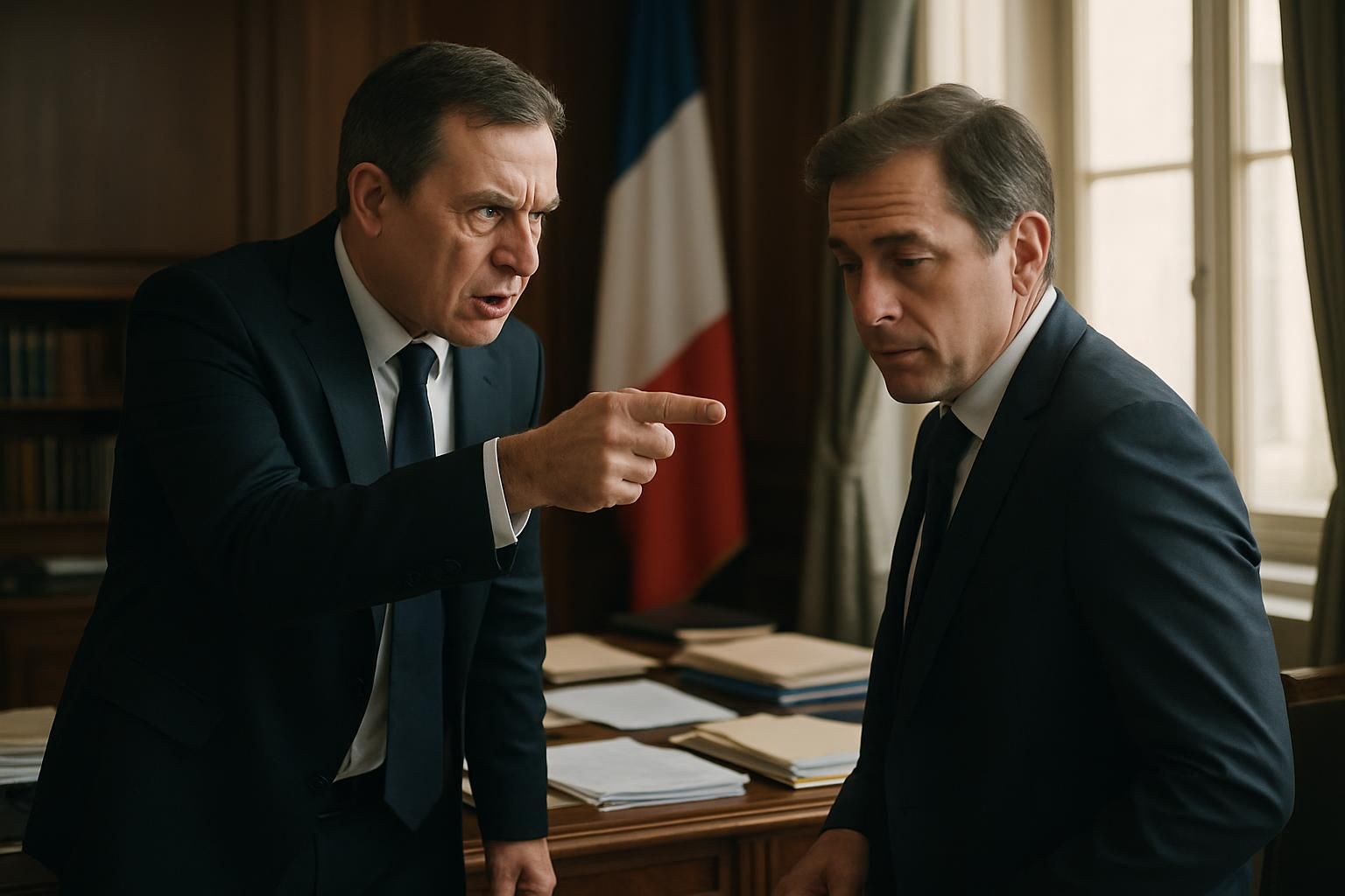 affaire des fonds libyens : claude guéant mis en cause, karim djouhri évite les accusations dans cette enquête judiciaire.