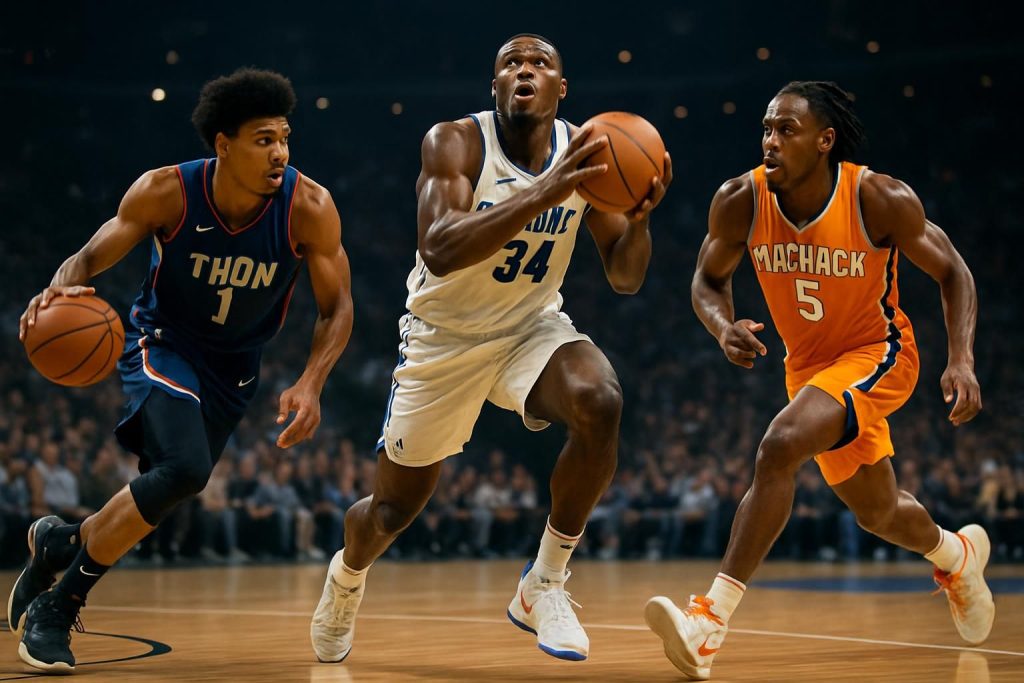 découvrez les performances spectaculaires d'amen thompson, oscar tshiebwe et jahmai mashack qui ont marqué la nuit nba du 10 au 11 avril 2026, avec des statistiques impressionnantes et des moments inoubliables.