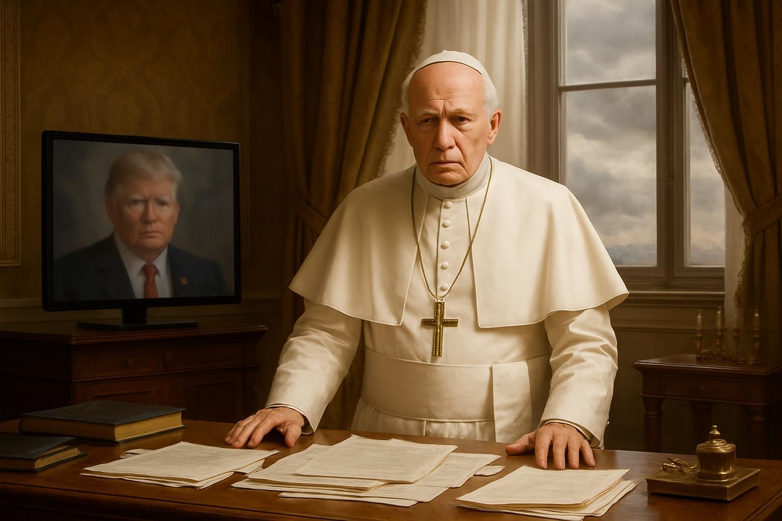 après un message de trump, le pape léon condamne fermement les menaces envers l'iran, appelant à la paix et au dialogue pour éviter un conflit.