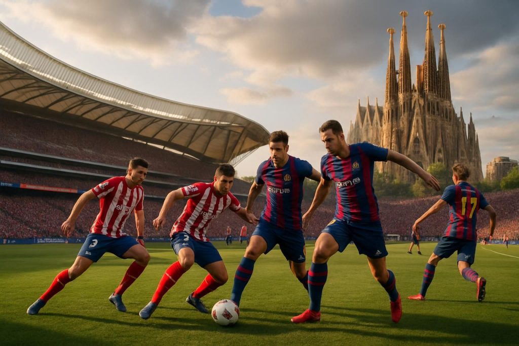 découvrez le guide complet des lieux et horaires pour suivre le match atlético madrid vs barcelone et ne rien manquer de cet affrontement incontournable.