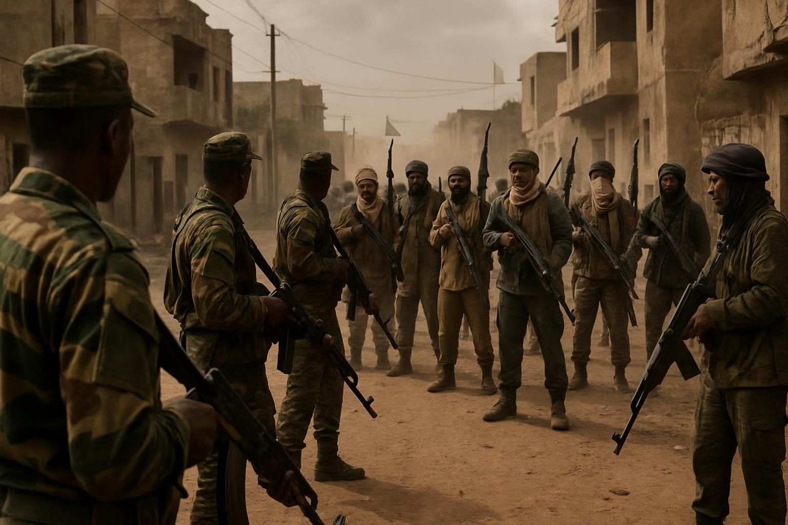 au mali, la junte militaire fait face à une résistance croissante menée par une coalition de groupes armés, exacerbant les tensions et les conflits dans la région.