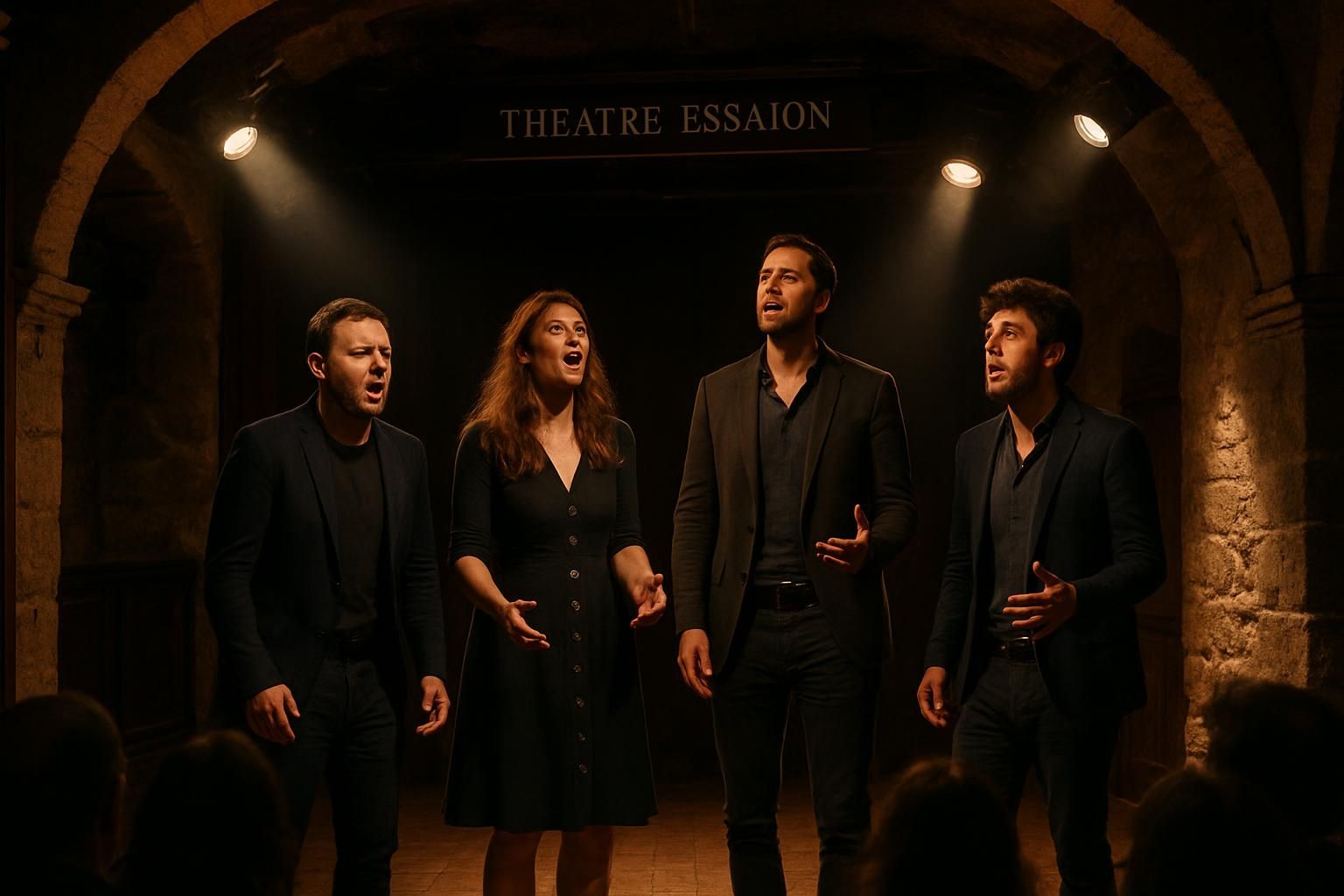découvrez « génération barber » au théâtre essaïon à paris, un spectacle a cappella captivant qui bouscule les attentes et promet une expérience musicale vivante et dynamique.