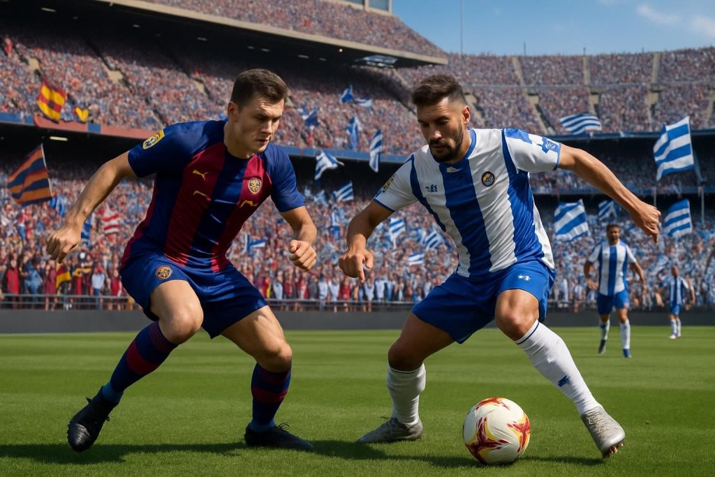 découvrez l'horaire et la chaîne tv pour suivre en direct le derby passionnant entre barcelone et espanyol et ne rien manquer de ce match emblématique.