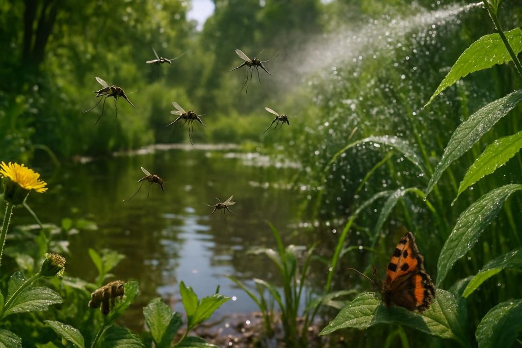 découvrez comment certains insecticides, malgré leur impact sur l'environnement, peuvent offrir un avantage surprenant aux moustiques et influencer la biodiversité.