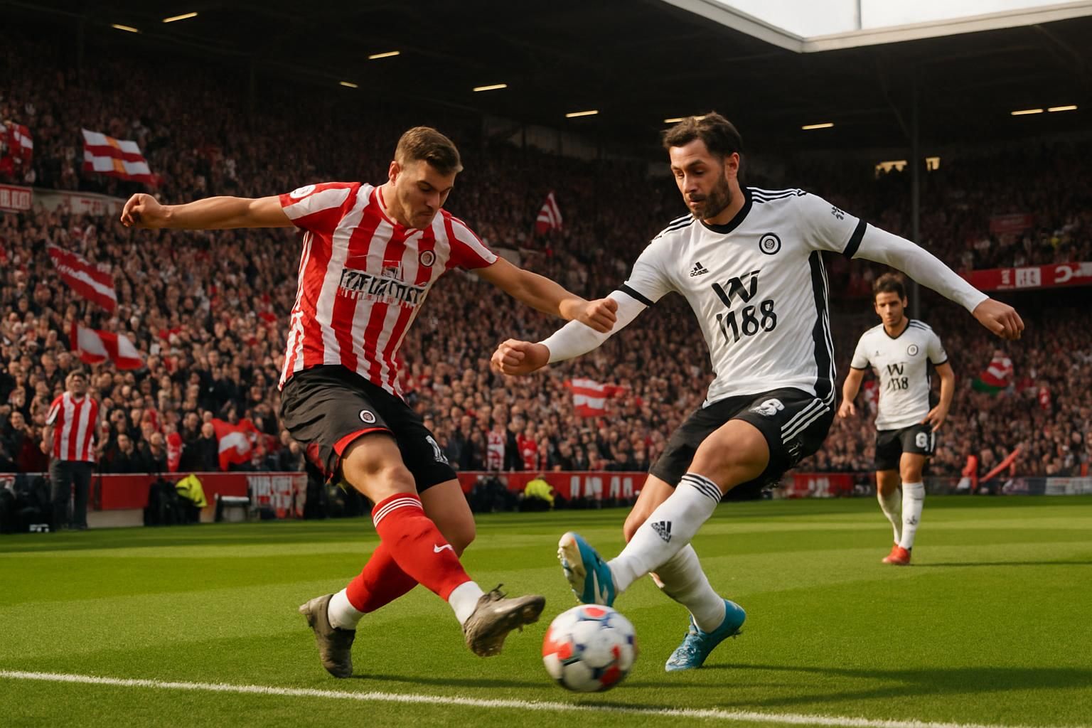 brentford enchaîne un cinquième match nul consécutif en championnat après un duel acharné contre fulham lors du derby du west london.