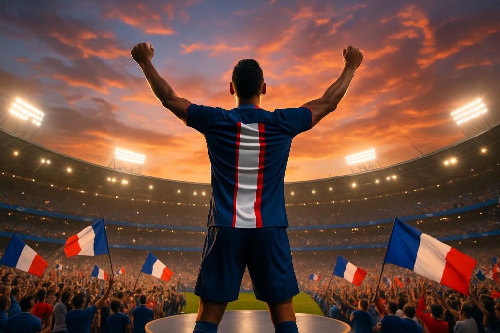 découvrez comment un joueur français s'apprête à marquer l'histoire en brillant cette année au sommet de la ligue des champions.