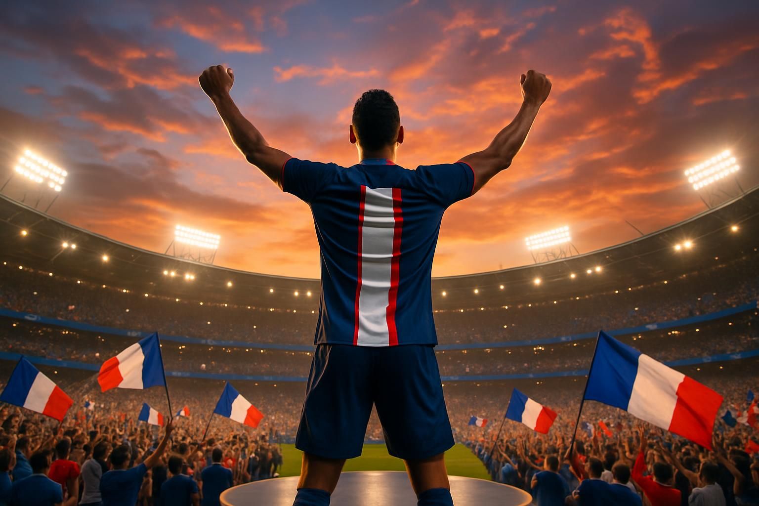 découvrez comment un joueur français s'apprête à marquer l'histoire en brillant cette année au sommet de la ligue des champions.