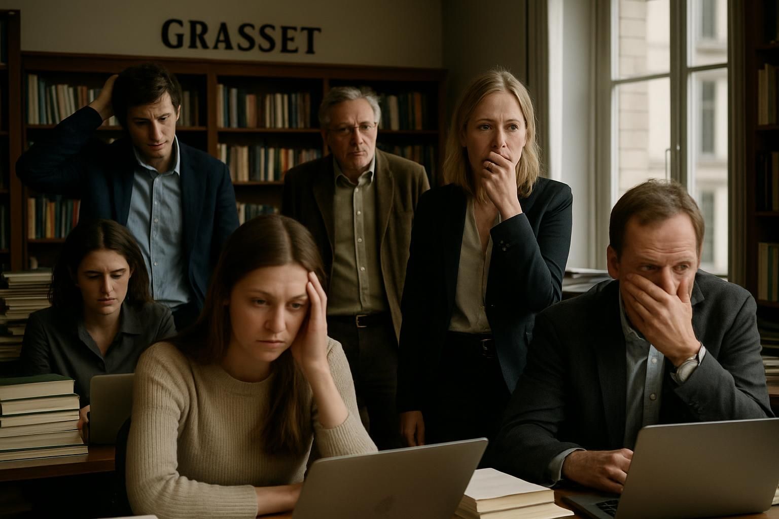 découvrez le témoignage des employés de grasset, choqués et incertains quant à l'avenir de leur entreprise emblématique.